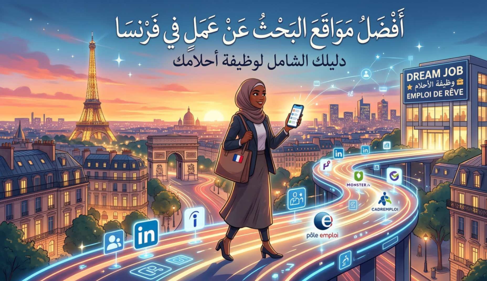 أفضل مواقع البحث عن عمل في فرنسا 2026: الدليل الشامل للمحترفين العرب [CV، رواتب، وأسرار القبول]