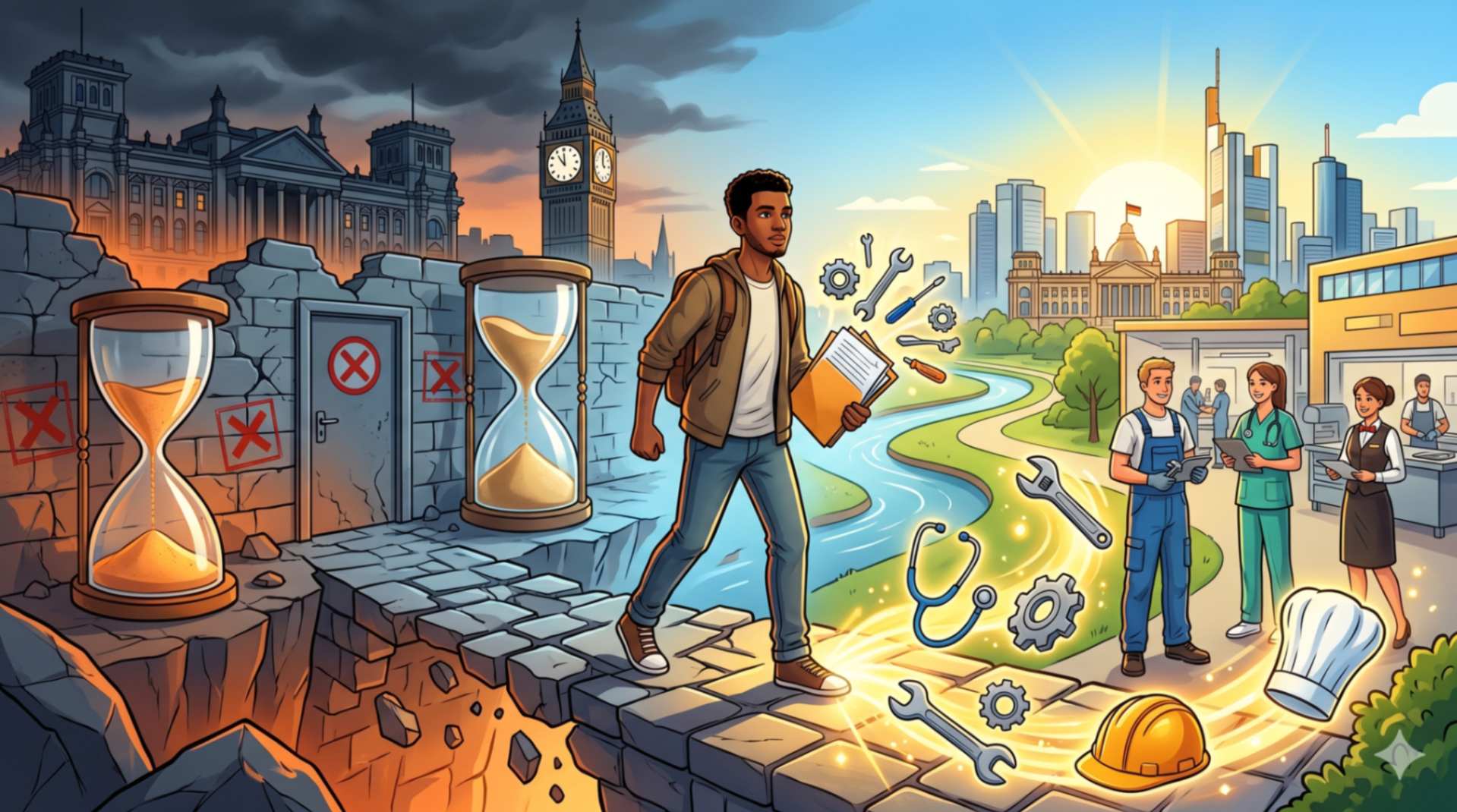 كيف تحول إقامتك المرفوضة في ألمانيا إلى إقامة عمل (Ausbildung) قبل فوات الأوان 2026؟ [الدليل الشامل لـ Ausbildungsduldung]